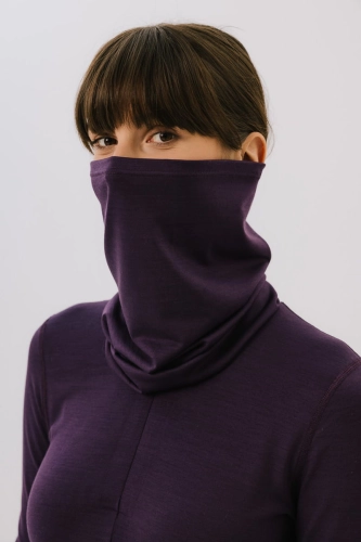 Pink - Kumaun Hand-knitted Acrylic Woolen Neck Warmer
