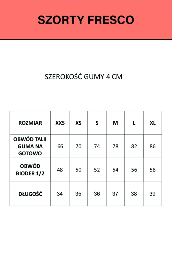 Szorty Fresco bawełniane, zielone