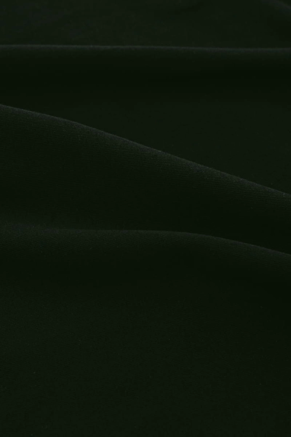 T-shirt Natural, V-neck bawełniany, czarny