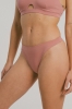 Stringi bawełniane Invisible, różowe