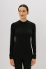 Longsleeve Traverse czarny wełniany