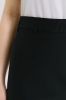 Spódnica wełniana midi Bliss, czarna
