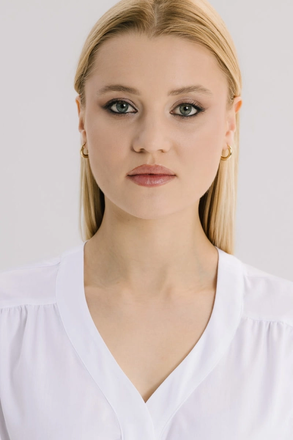 Koszula Jackie Shirt bawełniana, biała