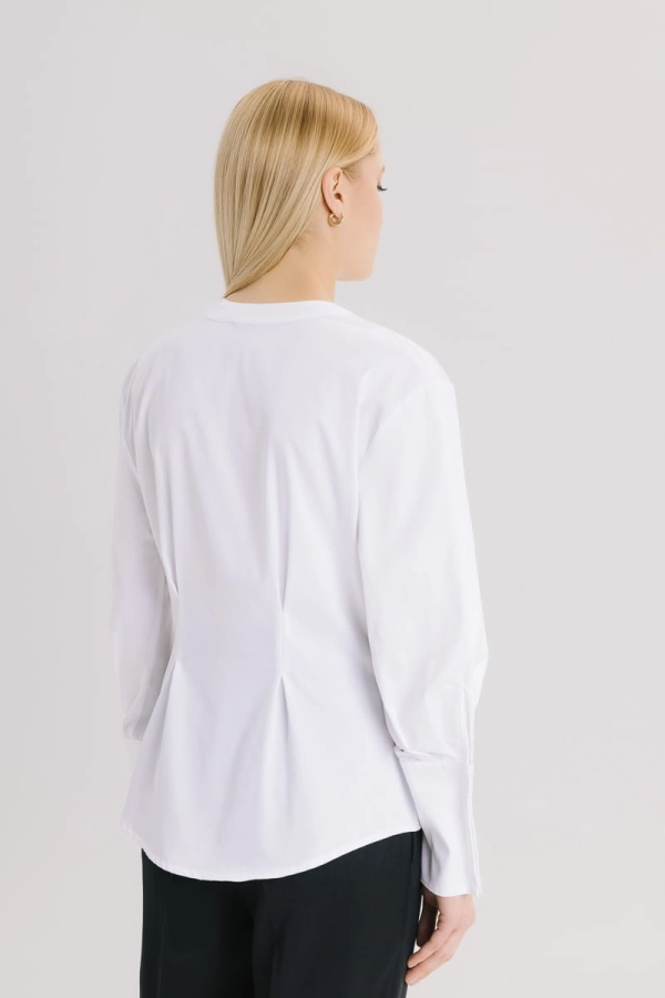 Koszula Jackie Shirt bawełniana, biała