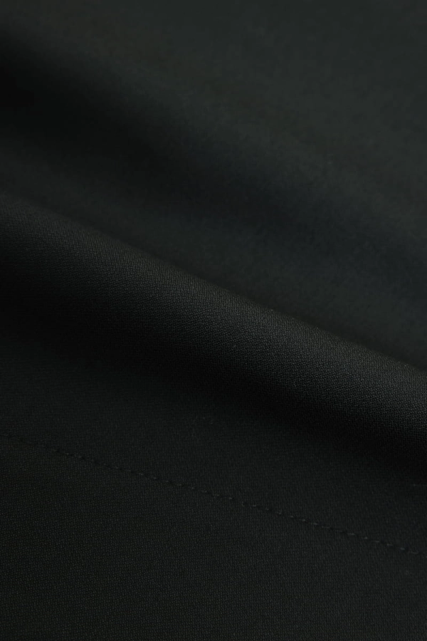 Spódnica wełniana midi Bliss, czarna