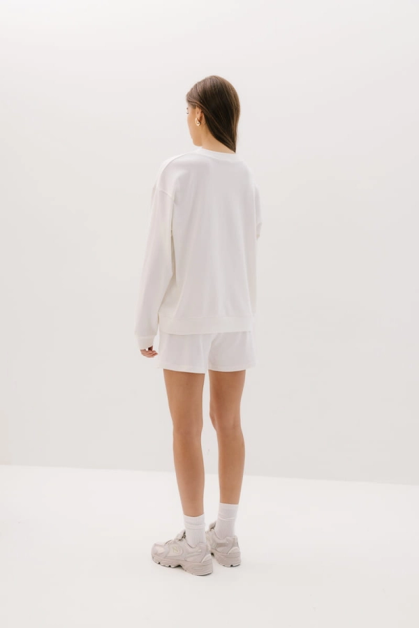 Bluza bawełniana Harmony, kremowa