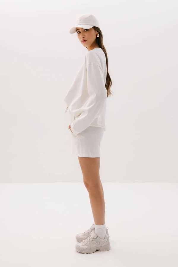 Bluza bawełniana Harmony, kremowa