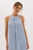 Sukienka bawełniana Riviera, niebieska