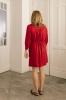 Sukienka wiskozowa Verona, czerwona
