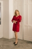 Sukienka wiskozowa Verona, czerwona
