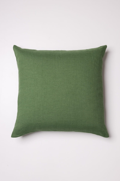 Poszewka duża Dreamy lniana, zielona