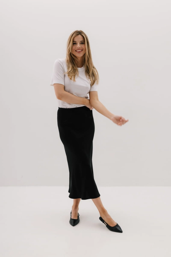 T-shirt O-neck Lana wełniany , biały