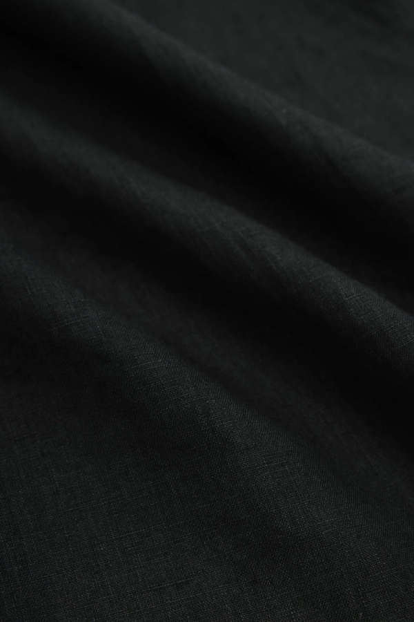 Sukienka Violet lniana, czarna