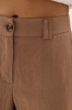 Spodnie Linen Whisper lniane, beżowe