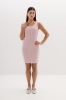 Sukienka Rita wełniana, różowa
