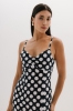 Bluzka lniana Coquette, w kropki