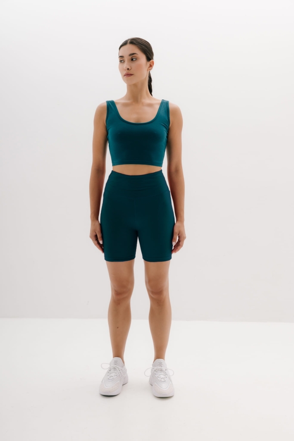 Kolarki Sydney bawełniane, zielone