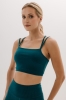Top bawełniany Sculpt, zielony