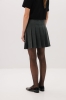 Spódnica plisowana wełniana Chloe, szara