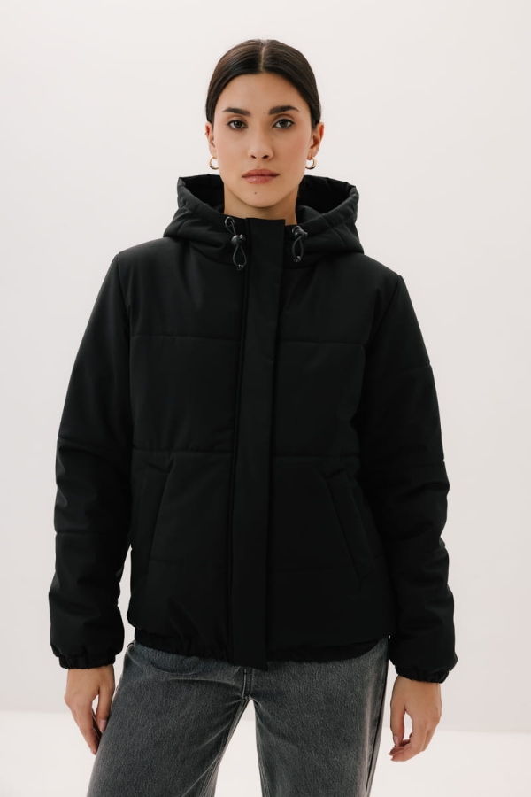 Kurtka Woolaspen wełniana, czarna