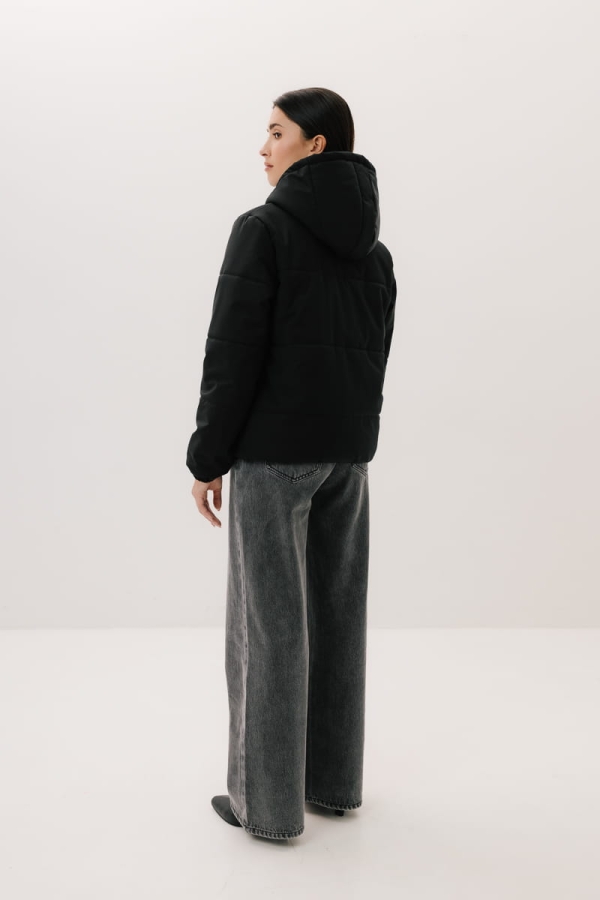 Kurtka Woolaspen wełniana, czarna