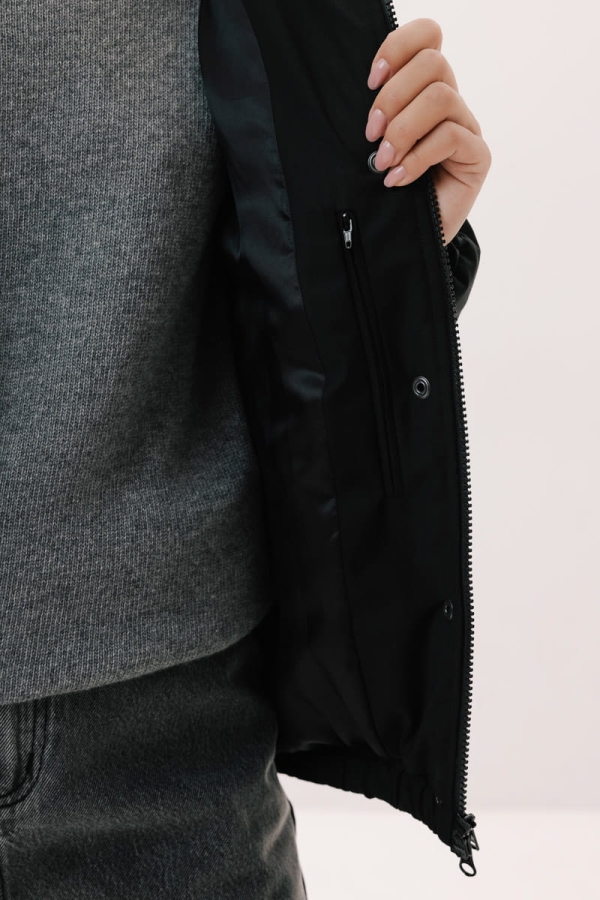 Kurtka Woolaspen wełniana, czarna