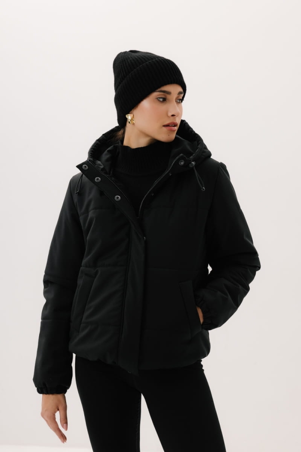 Kurtka Woolaspen wełniana, czarna