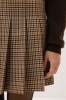 Spódnica Chloe wełniana mini, w kratkę
