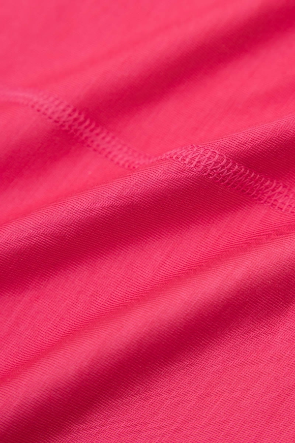 Longsleeve Traverse wełniany, różowy