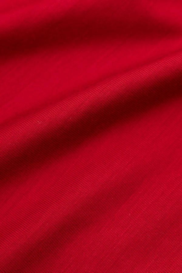 Legginsy Trail wełniane, czerwone