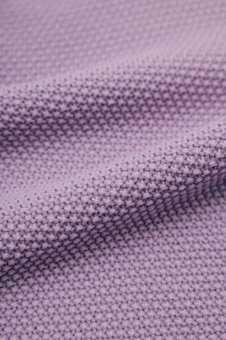 Golf Ella z wełny merino, fioletowy