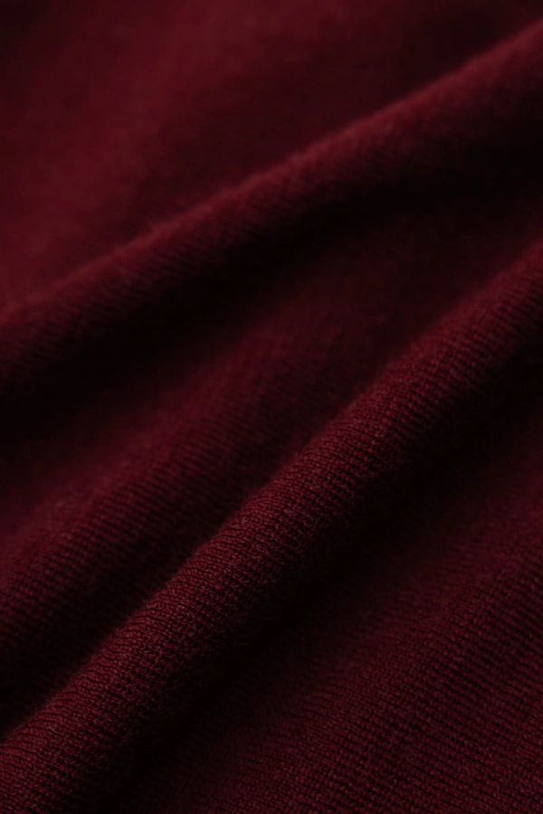 Bluza Merinowear z wełny merino, bordowa