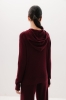 Bluza Merinowear z wełny merino, bordowa