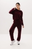 Bluza Merinowear z wełny merino, bordowa