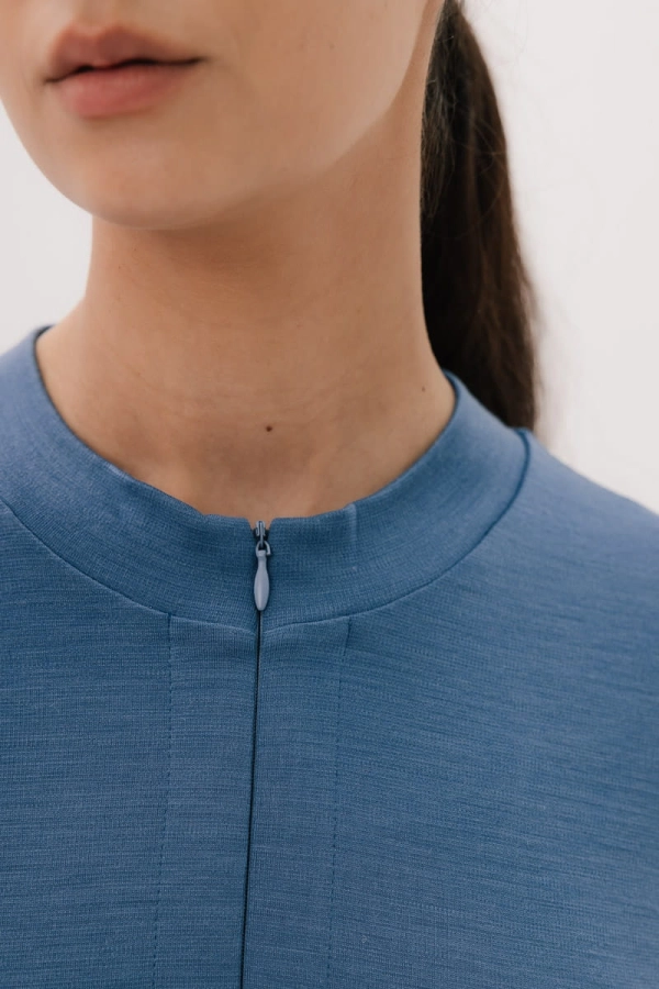 Extra Warm Traverse longsleeve sportowy wełniany, niebieski