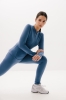 Extra Warm Traverse longsleeve sportowy wełniany, niebieski