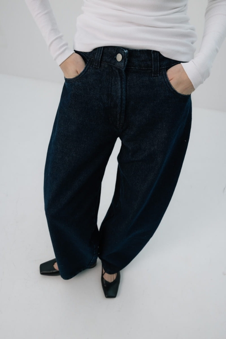 Spodnie Jeansowe Street Step, granatowe