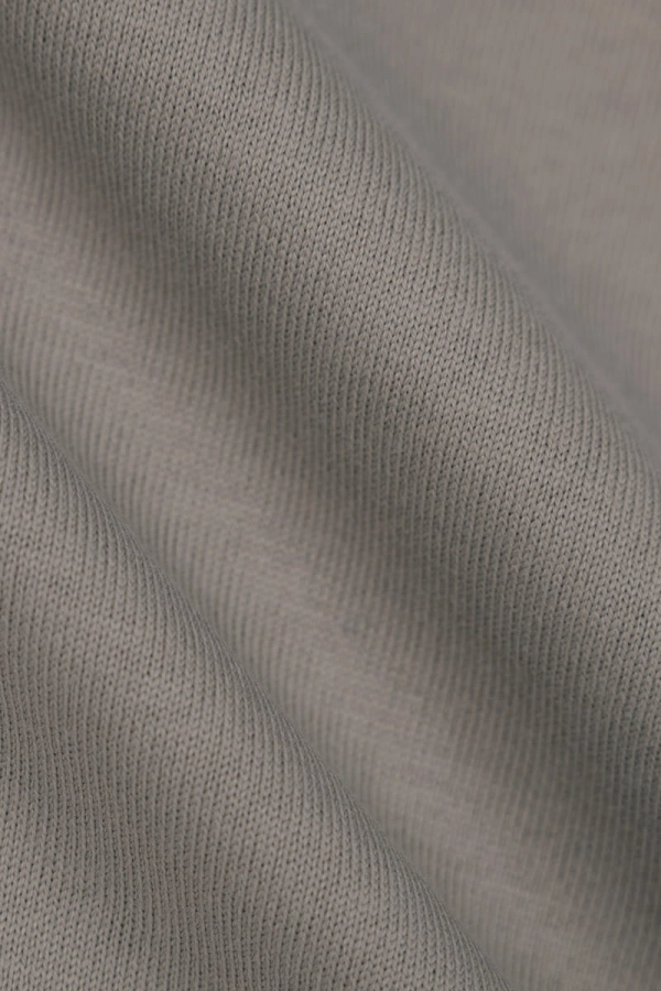 T-shirt oversize Breeze bawełna z algami, beżowy
