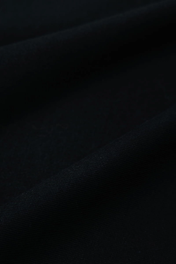 T-shirt oversize Breeze bawełna z algami, czarny