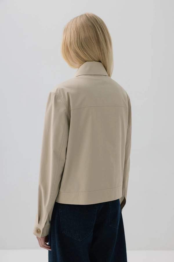 Kurtka bawełniana Odette, beżowa