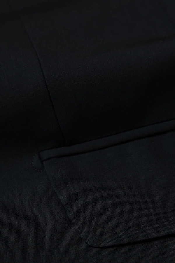 Marynarka wełniana oversize Main, granatowa