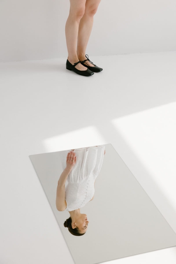Sukienka bawełniana Boho, biała