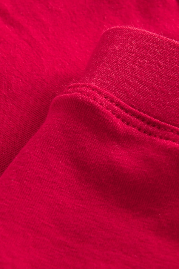 Majtki Wrap z bawełny organicznej, czerwone