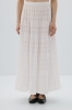 Spódnica bawełniana Libre, kremowa