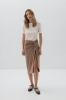 Spódnica z bambusa Lombok, beżowa