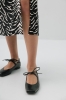 Spódnica Leonie wiskoza z lnem, zebra