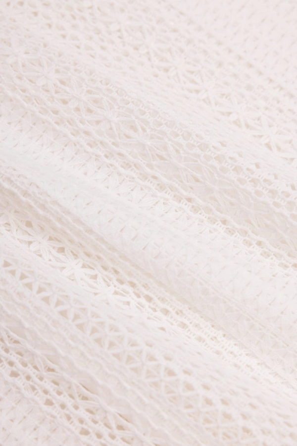 Spódnica Skye bawełniana, kremowa