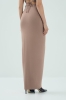 Spódnica z bambusa Sandy, beżowa