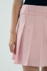 Spódnica plisowana Chloe 2.0, wełniana, różowa