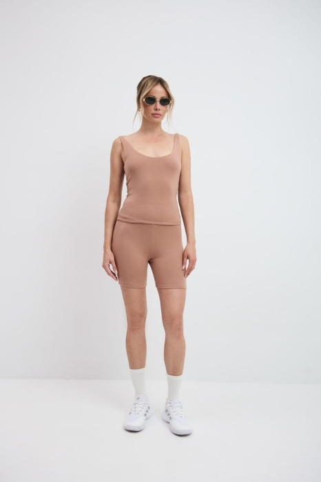 Top z micromodalu Axis, beżowy